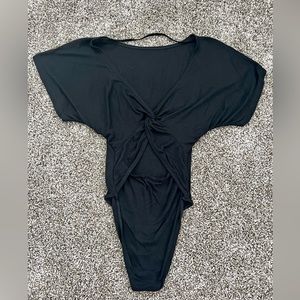 Free People black bodysuit. Size XS. Never used.